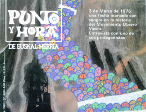 Punto y Hora de Euskal Herria - Portada de la semana del 3 al 11 de marzo de 1983