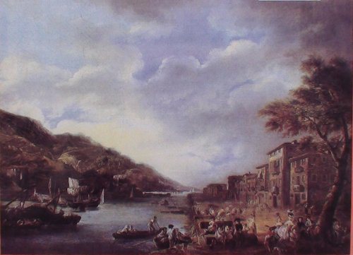 Ribera de Deusto en el Siglo XVIII, en Zorrozaurre